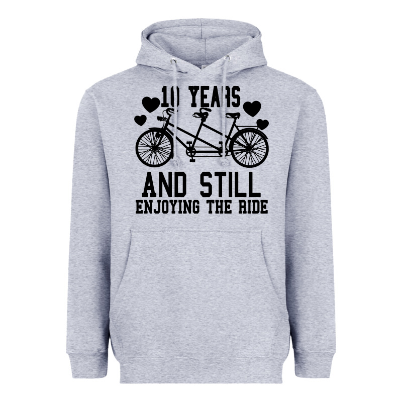 10 Years And Still Enjoying The Ride Heavyweight Hoodie by Bettercallsaul | Teevron