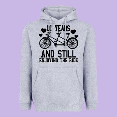 10 Years And Still Enjoying The Ride Heavyweight Hoodie Designed By Bettercallsaul