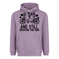 Lavender 10 Years And Still Enjoying The Ride Heavyweight Hoodie - Bettercallsaul