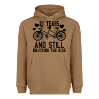Toasted Coconut 10 Years And Still Enjoying The Ride Heavyweight Hoodie - Bettercallsaul
