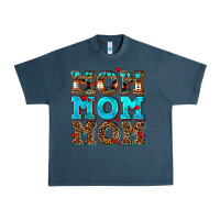 Midnight Navy mom mom mom Urban Heavy Tee - AdoDesignShop