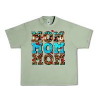 Oil Green mom mom mom Urban Heavy Tee - AdoDesignShop