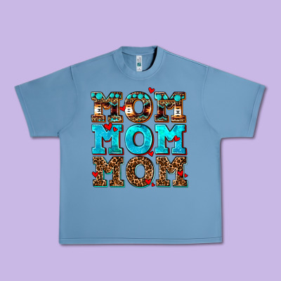 Mom Mom Mom Urban Heavy Tee Designed By Adodesignshop