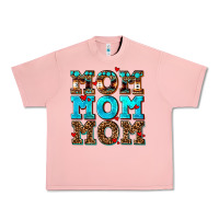 Salmon mom mom mom Urban Heavy Tee - AdoDesignShop