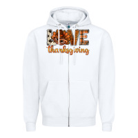 White love thanksgiving with turkey bbs Zipper Hoodie - BundleAndBundleShop