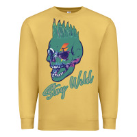 Antique Gold Stay Wild Premium Sweatshirt - Bettercallsaul