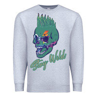 Heather Grey Stay Wild Premium Sweatshirt - Bettercallsaul