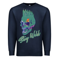 Navy Stay Wild Premium Sweatshirt - Bettercallsaul