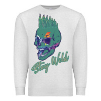 Oatmeal Heather Stay Wild Premium Sweatshirt - Bettercallsaul