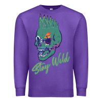 Purple Stay Wild Premium Sweatshirt - Bettercallsaul