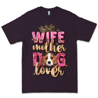 Plum wife mother dog lover Premium Tee - Zillion Design Studio