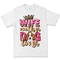 White wife mother dog lover Premium Tee - Zillion Design Studio
