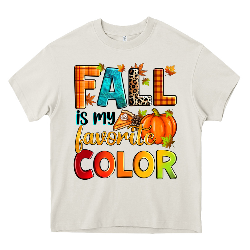 Fall Is My Favorite Color Heavy Core Tee by Zillion Design Studio | Teevron