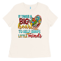 Big Heart To Help Shape Little Minds Tbw Ladies Tee | Teevron