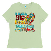 Matcha big heart to help shape little minds tbw Ladies Tee - texasbilliewilder