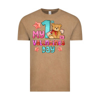 Vintage Coffee my first valentines day Vintage Tee - AdoDesignShop