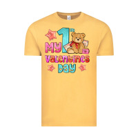My First Valentines Day Vintage Tee | Teevron