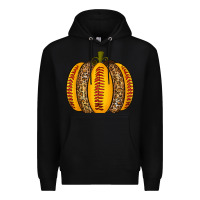 Black Softball Pumpkin Premium Hoodie - texasbilliewilder