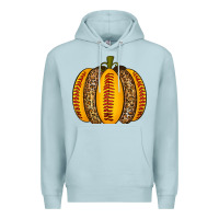 Blue Mist Softball Pumpkin Premium Hoodie - texasbilliewilder