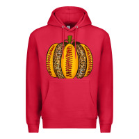 Cardinal Softball Pumpkin Premium Hoodie - texasbilliewilder