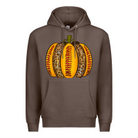 Coffee Softball Pumpkin Premium Hoodie - texasbilliewilder