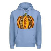 Colony Blue Softball Pumpkin Premium Hoodie - texasbilliewilder