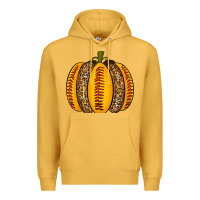 Mustard Softball Pumpkin Premium Hoodie - texasbilliewilder