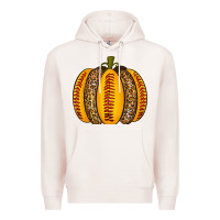 Pale Pink Softball Pumpkin Premium Hoodie - texasbilliewilder