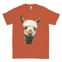 Copper Alpaca Head Classic Tee - LillyAllenDesigns