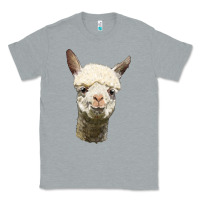 Heather Grey Alpaca Head Classic Tee - LillyAllenDesigns