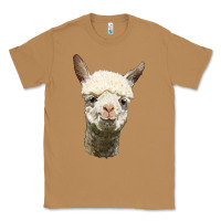 Toasted Coconut Alpaca Head Classic Tee - LillyAllenDesigns