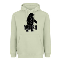 Matcha Alaska Bear Heavyweight Hoodie - Bettercallsaul