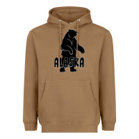 Toasted Coconut Alaska Bear Heavyweight Hoodie - Bettercallsaul