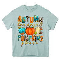 Arona autumn leaves and pumpkins please Heavy Core Tee - Zillion Design Studio
