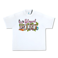 White blessed mini easter Urban Heavy Tee - BarkalooDesign