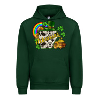 Forest Green Arkansas map St. Patrick's Urban Hoodie - CowGirlArtShop
