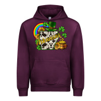 Mauve Wine Arkansas map St. Patrick's Urban Hoodie - CowGirlArtShop