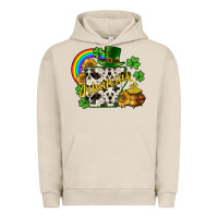 Pigment French Oak Arkansas map St. Patrick's Urban Hoodie - CowGirlArtShop