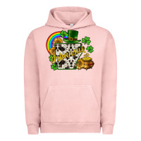 Pigment Salmon Arkansas map St. Patrick's Urban Hoodie - CowGirlArtShop
