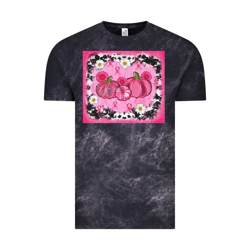 Breast Cancer Pumpkins Vintage Tee by AdoDesignShop | Teevron