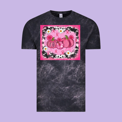 Breast Cancer Pumpkins Vintage Tee Designed By Adodesignshop
