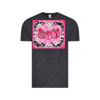 Vintage Black breast cancer pumpkins Vintage Tee - AdoDesignShop