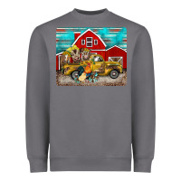 Storm western truck farm animals mousepad Heavyweight Sweatshirt - BarkalooDesign