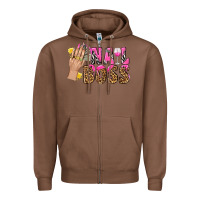 Chestnut nail boss bbs Zipper Hoodie - BundleAndBundleShop