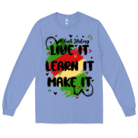 Colony Blue 365 days Long Sleeve Tee - MaliasSmallBusiness