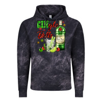 Cloud Black gin`gle bells with bottle and cocktail Vintage Hoodie - AdoDesignShop