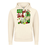 Vintage Artic gin`gle bells with bottle and cocktail Vintage Hoodie - AdoDesignShop