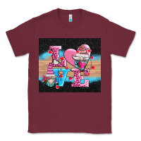 Burgundy v.d love gnomes Classic Tee - AdoDesignShop