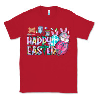 Red happy easter nurse Classic Tee - CowhideDigitalArt