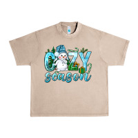 French Oak cozy season winter christmas Urban Heavy Tee - NancyCooperArtShop